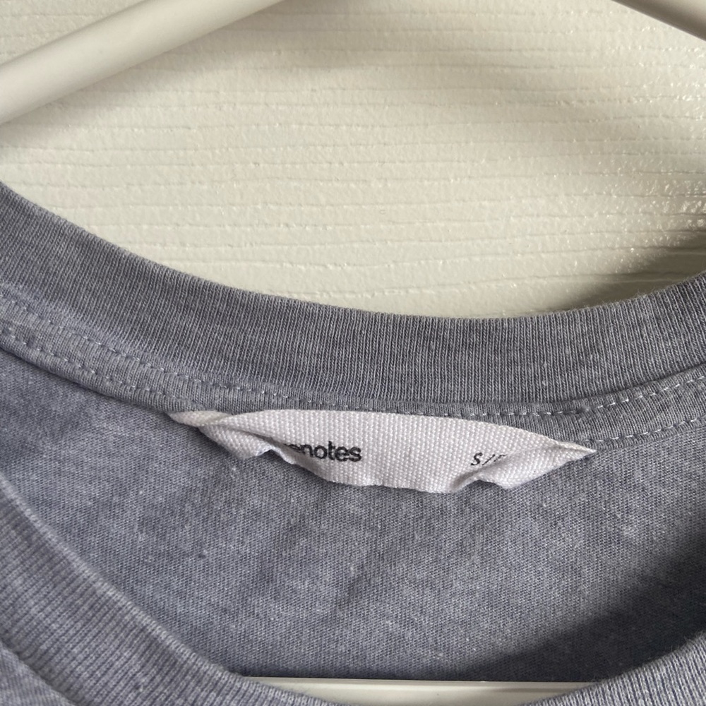 Grey Champagne Crop Top - Picture 3 of 5